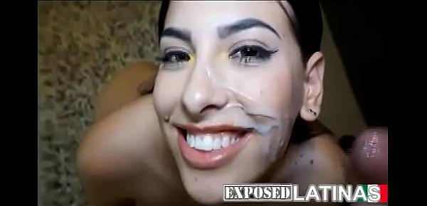  EXPOSED LATINAS - ALICIA TRECE CASTING - Beautiful Colombian slut with perfect skin, titties, and pussy gets fucked. Better than Mia Khalifa